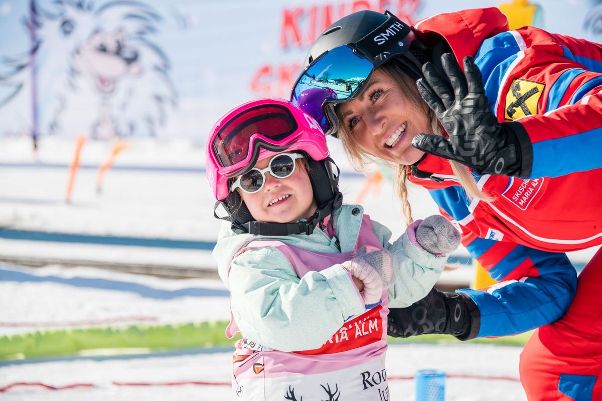 Skikurs für Kleinkinder in Maria Alm 