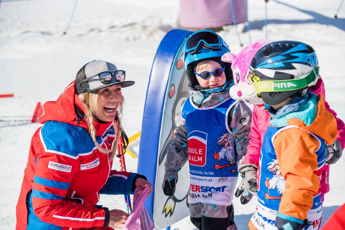 Skifahren Kinder und Kleinkinder Maria Alm