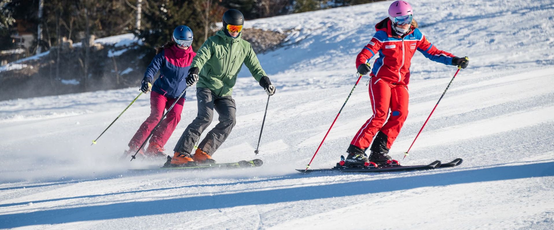 Privatunterricht auf der Piste Skischule Maria Alm