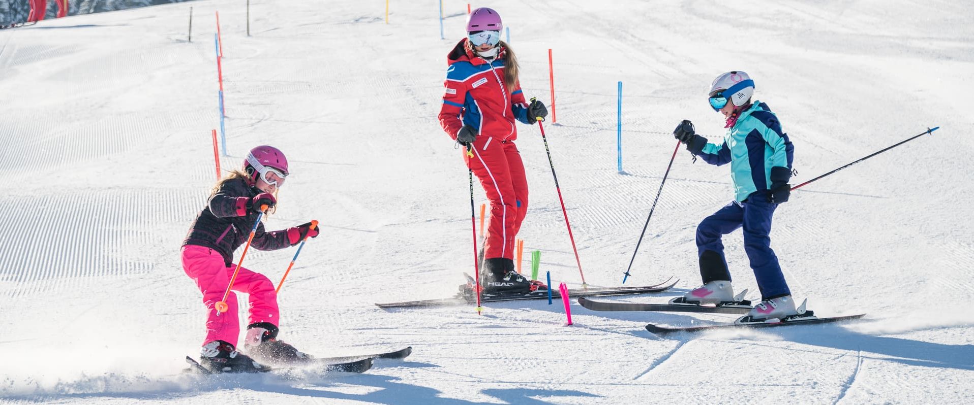Dänisch Dansk Skikurs für Kinder Maria Alm