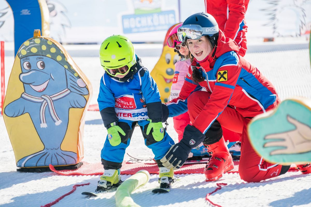 Bambini und Kleinkinder Skikurs Maria Alm