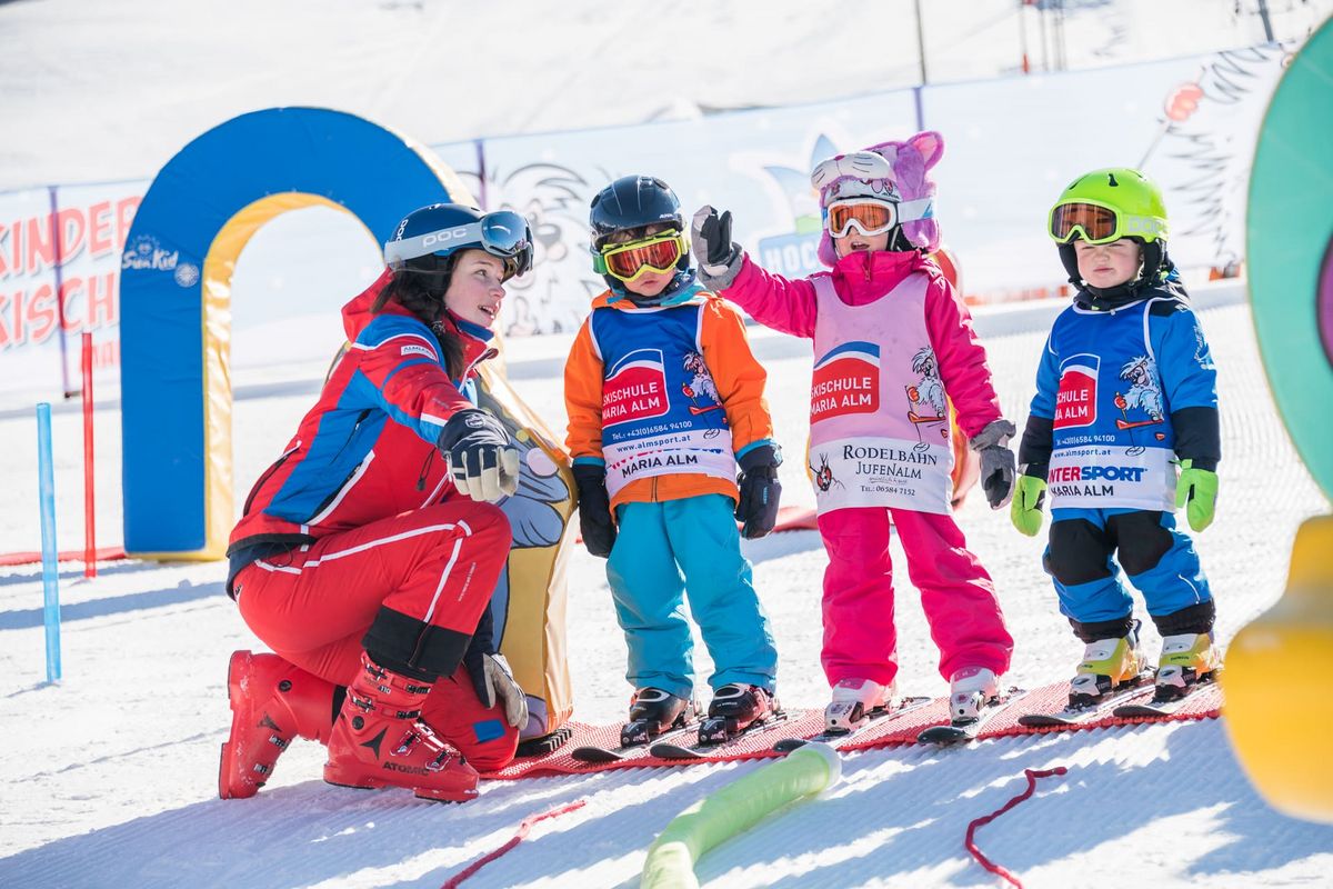 Bambini und Kleinkinder Skikurs Maria Alm