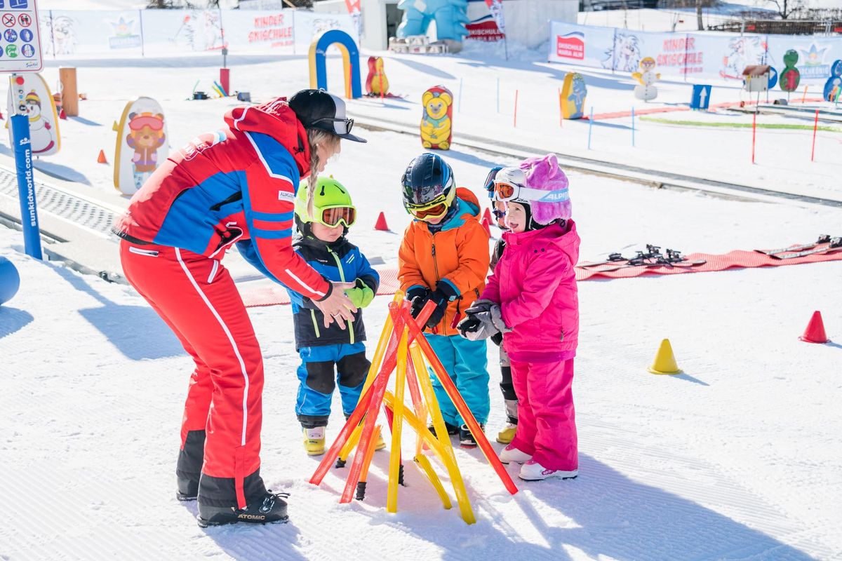 Kinderskikurs für Bambini's Skischule Maria Alm