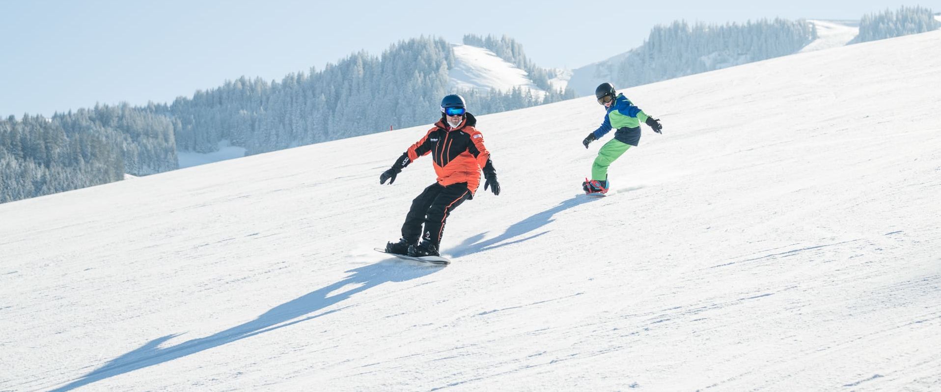 Skischule Maria Alm Snowboarder