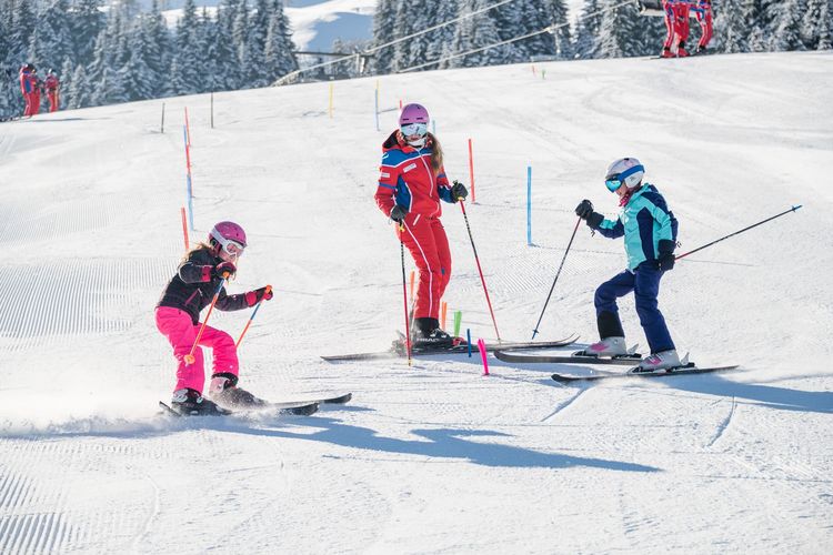 Dänisch Dansk Skikurs für Kinder Maria Alm