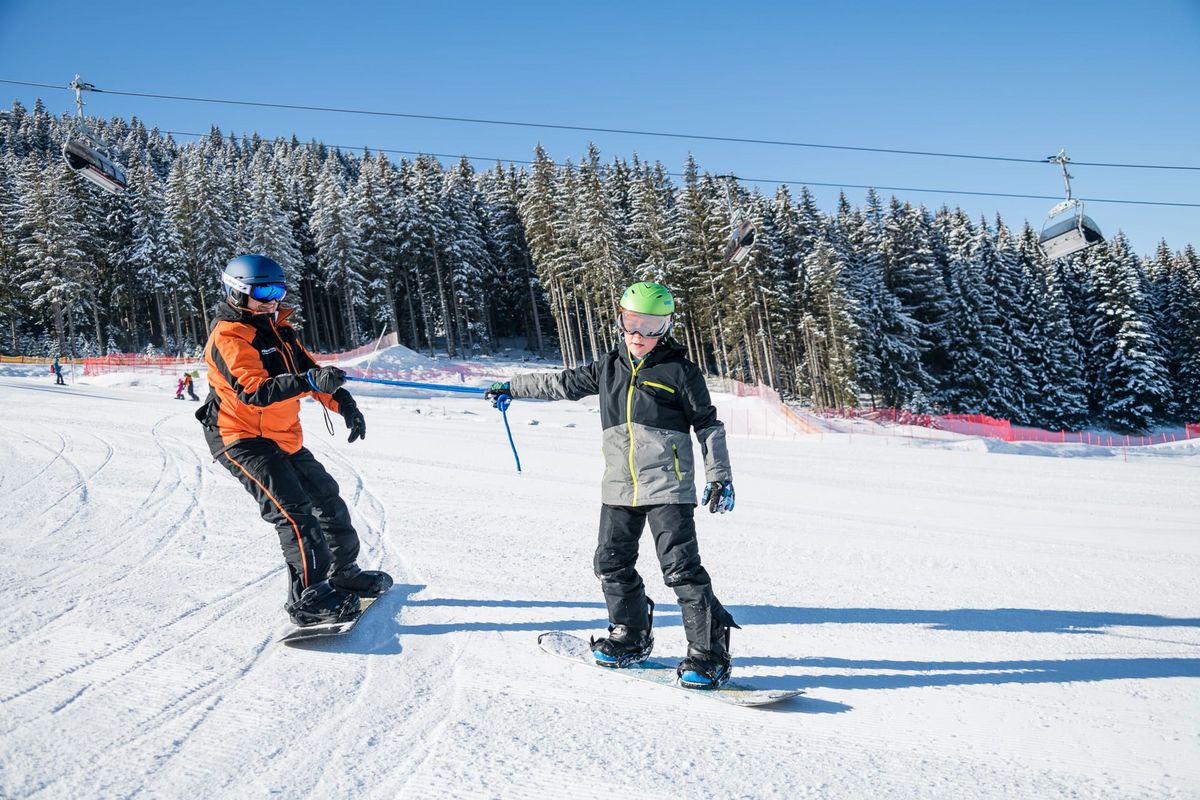 Anfängerkurs Snowboard Skischule Maria Alm